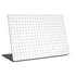 White Grid Universal Laptop 13in (10.6 x 7.6in) Skin